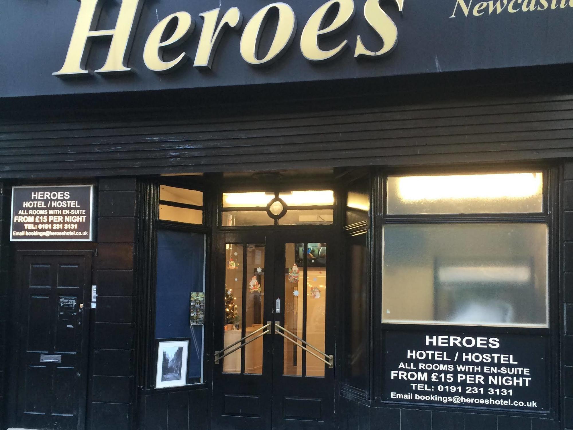 Heroes Hotel Newcastle upon Tyne Buitenkant foto